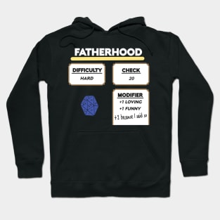 Fatherhood gamer dad fathers day Hoodie